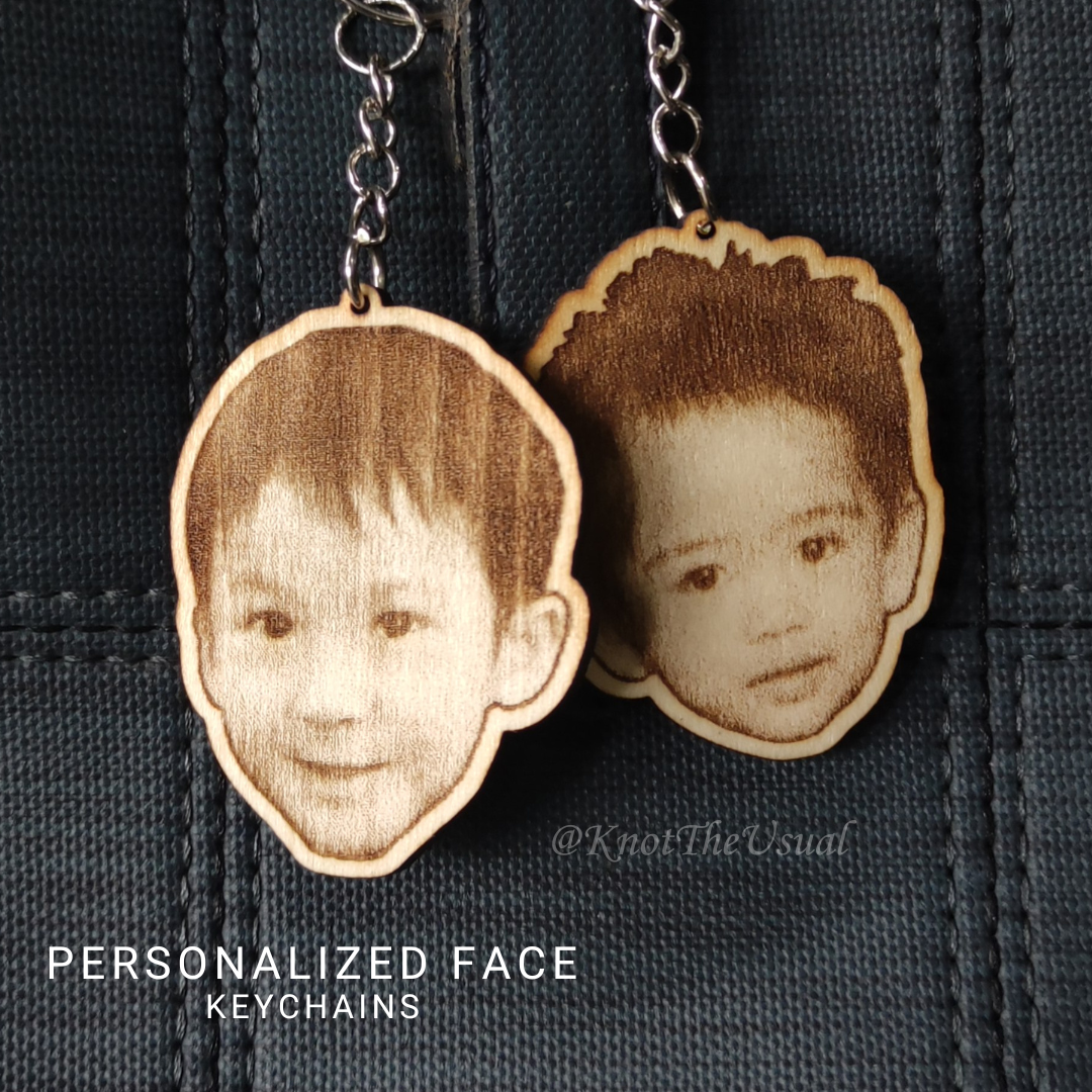 Customized Face Keychains